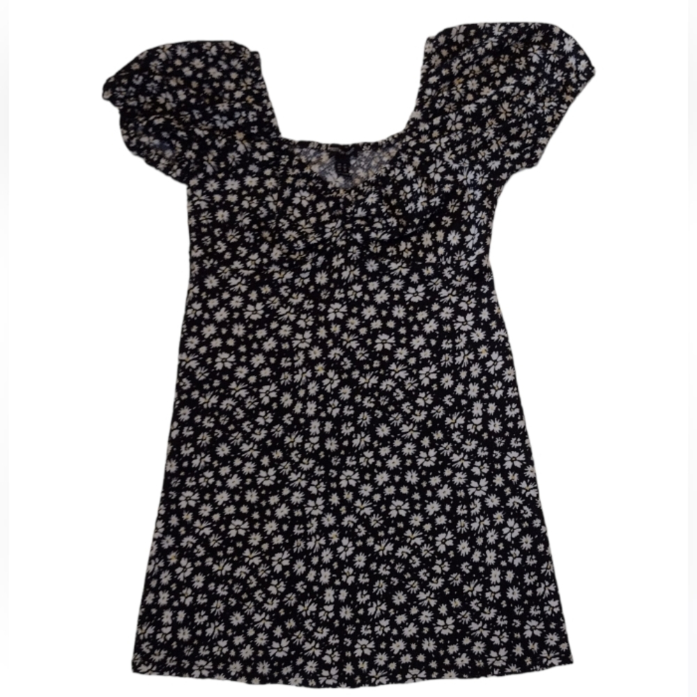 Streetwear Society Puff Sleeve Mini Dress